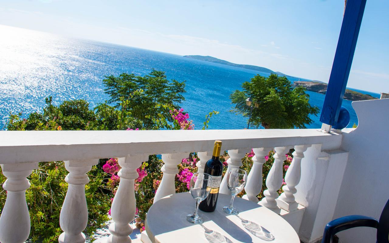 Marisini Sea View Batsi Exterior foto